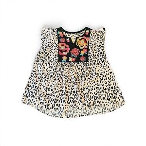 NWT Savanna Jane Flowy Flutter Sleeve Shirt Size 2X